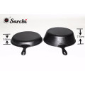 Double round enameled Cast Iron Combo Cooker